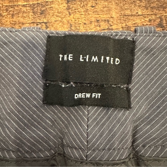 The Limited Drew Fit Gray Pinstripe Trousers- EUC - Picture 4 of 8